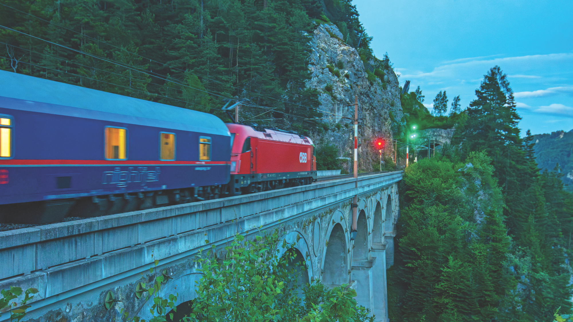 The romance of the night train