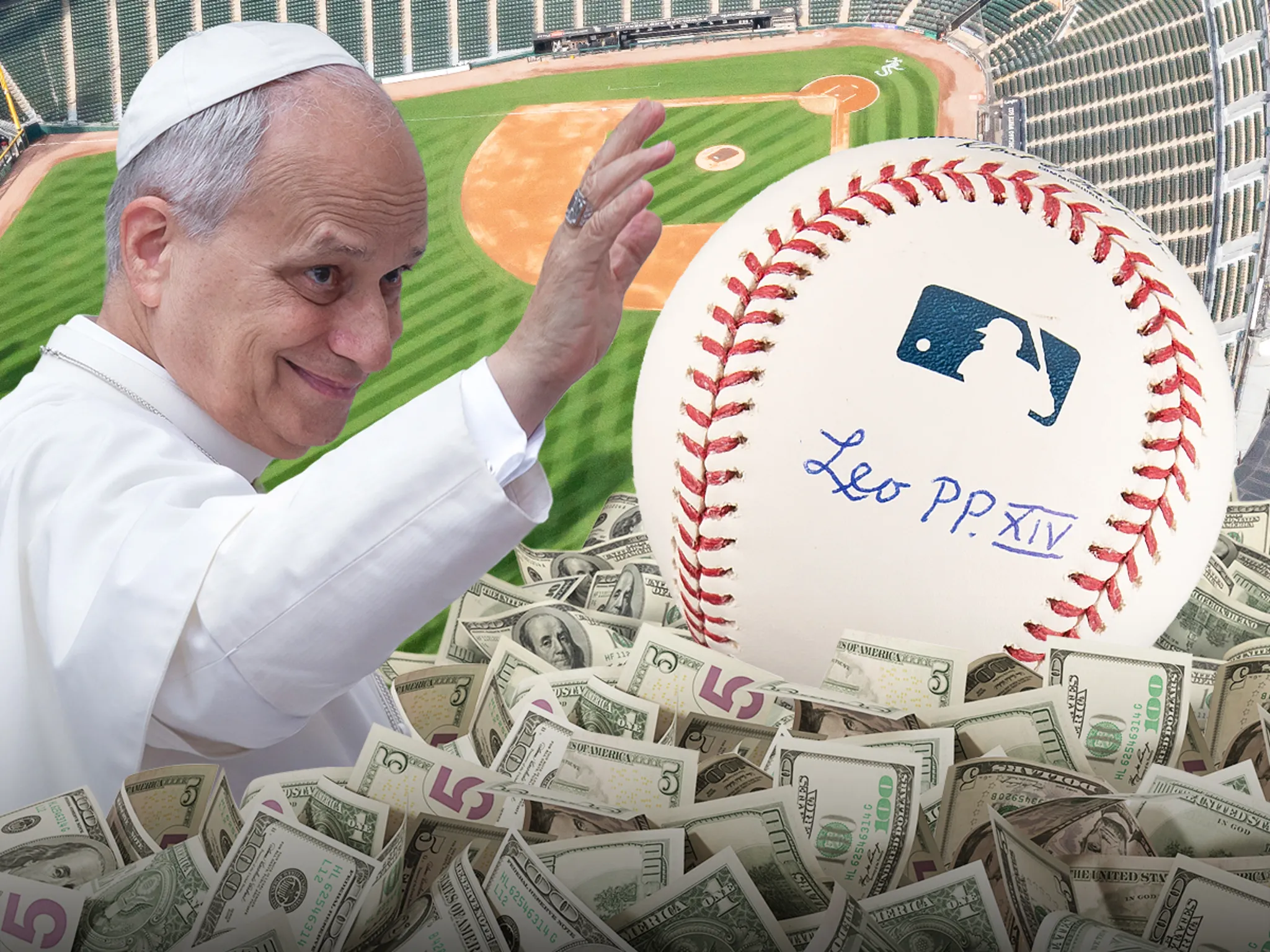 Pope Leo XIV Autographed Baseball Expected to Fetch Thousands at Auction