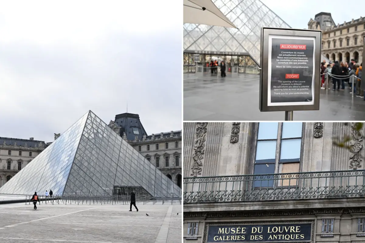Louvre remains closed day after jewel heist