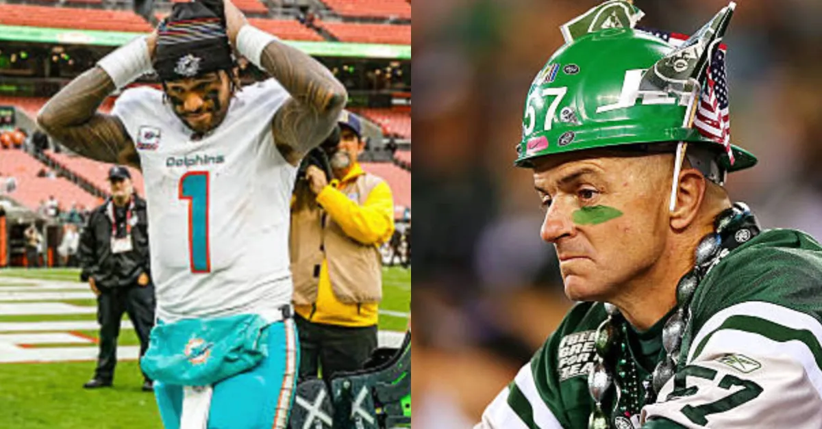 NFL winners and losers: The Dolphins and Jets descend to new levels of butt