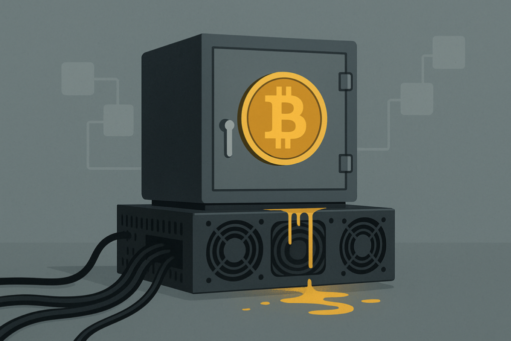 Bitcoin Miners Struggle As Corporate Hoarding Dries Up Fee Revenue