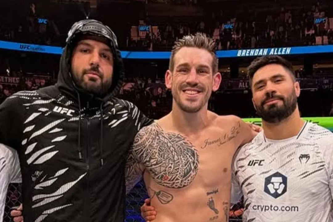 Brendan Allen Credits Ex-UFC Champ From Chicago as ‘Amazing Coach’ Behind His Short-Notice Vancouver Win