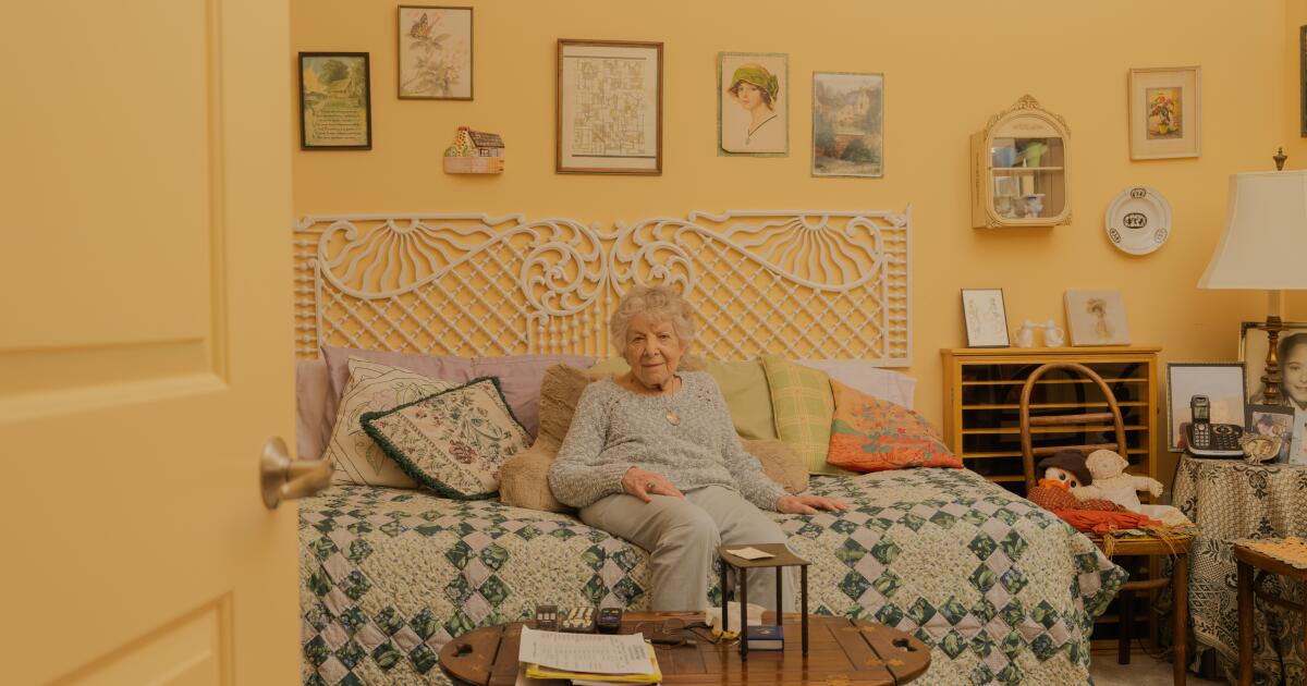 97-year-old’s L.A. apartment is filled with antiques, memories