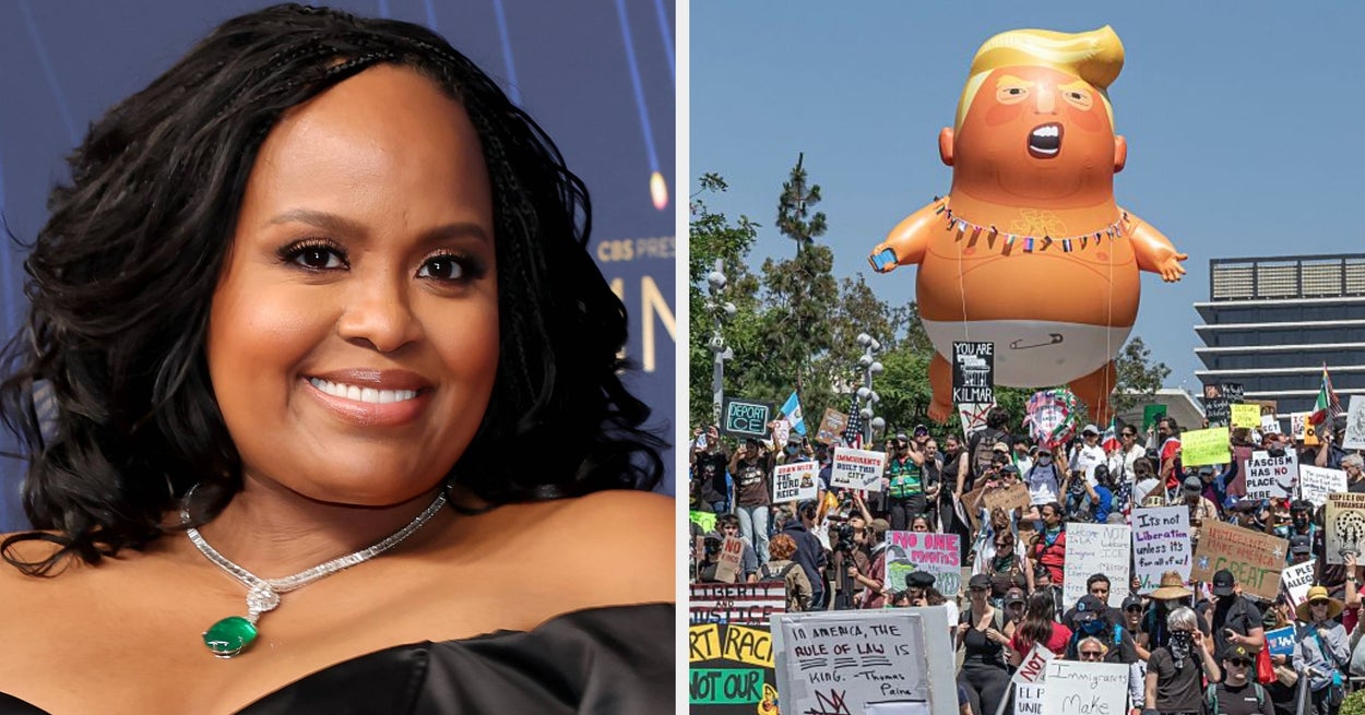 Natasha Rothwell's "No Kings" Protest Sign Is EXACTLY What You'd Expect It To Be