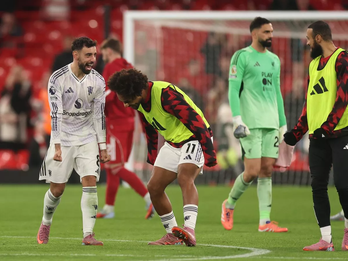 Joshua Zirkzee’s behaviour at Anfield straight after Man Utd win speaks volumes