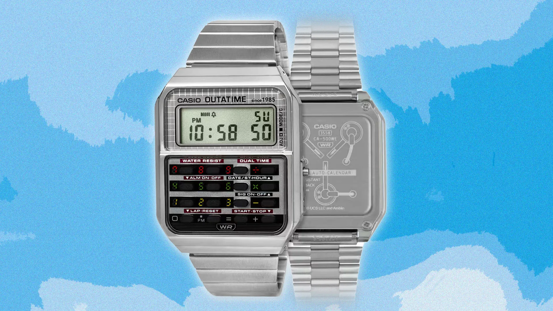 Casio launches a limited-edition Back to the Future calculator watch and it's the ultimate retro flex