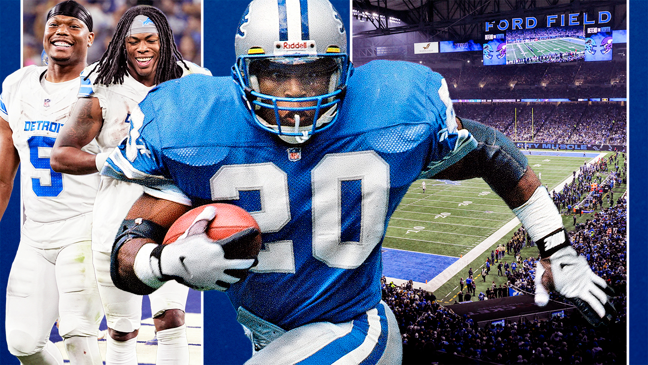 'Blessed to have him around': Barry Sanders inspiring next generation of Lions RBs