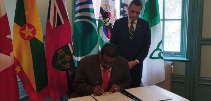 Grenada’s High Commissioner Pays Courtesy Call On Mayor Of The City Of Ottawa