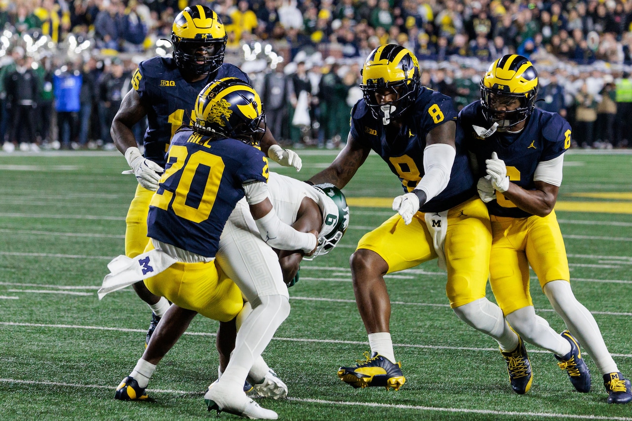 Michigan gears up for rivalry week with Spartans, after church and film review