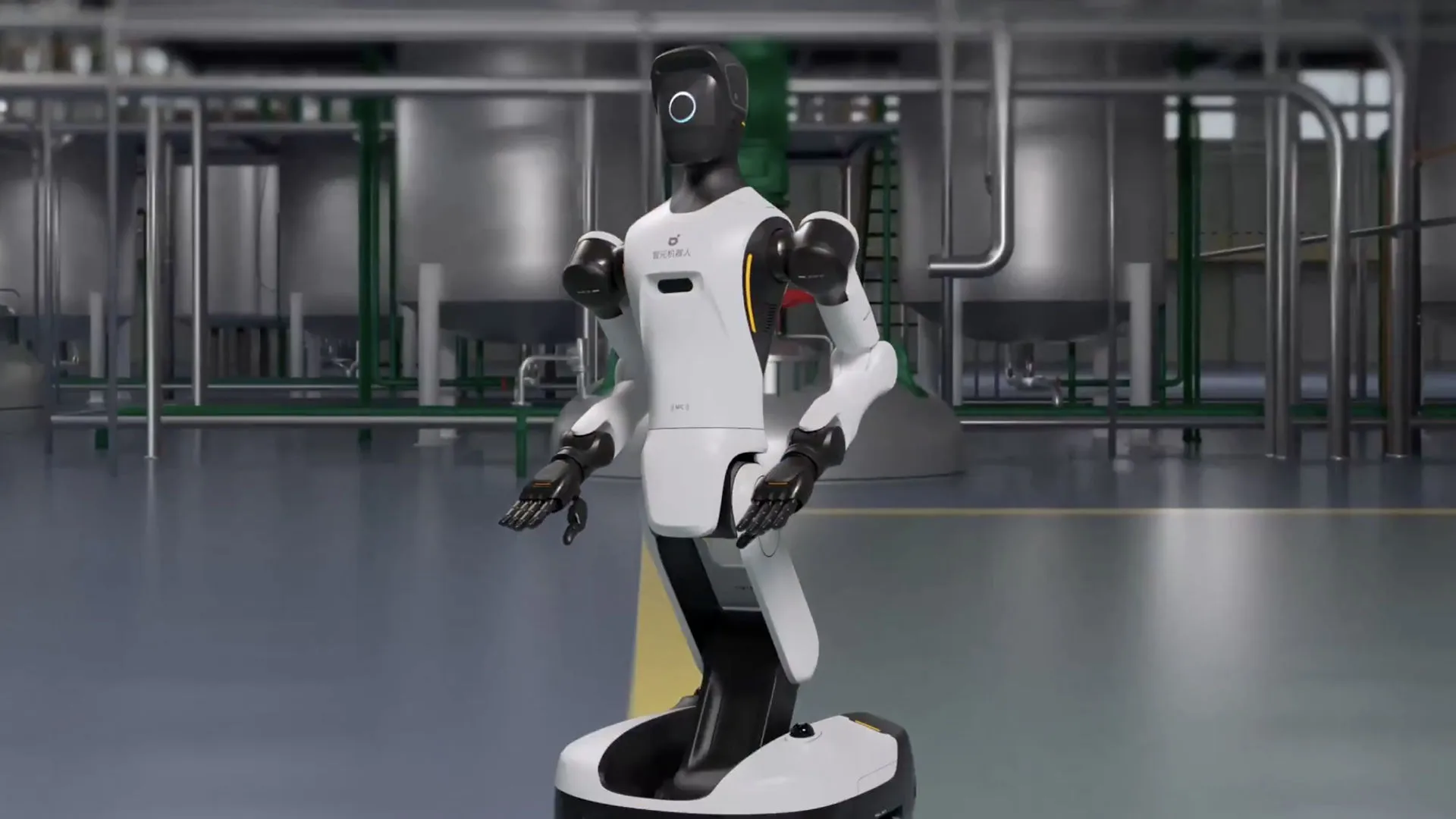 first humanoid robot with cross