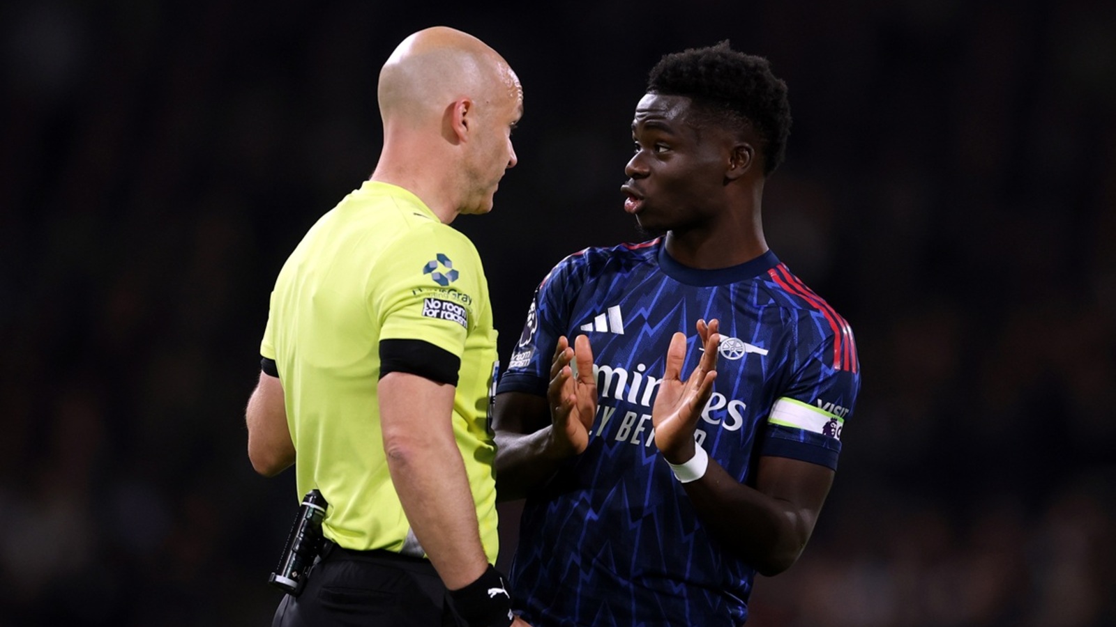 Bukayo Saka’s disappointment from the Fulham game shows his mindset