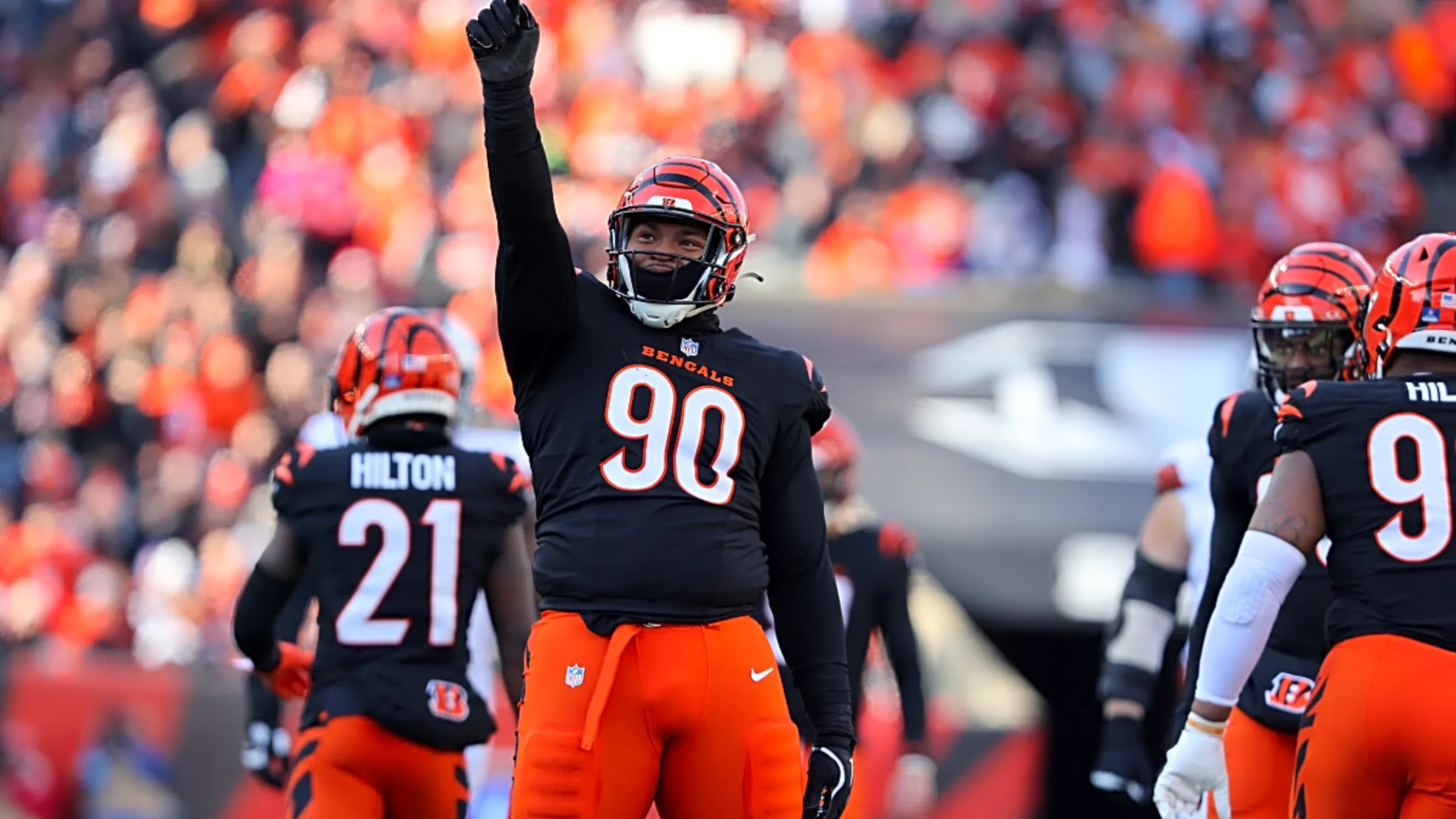 Bengals defensive tackle Kris Jenkins Jr. reveals he received an offseason boost from the other notable member of his family