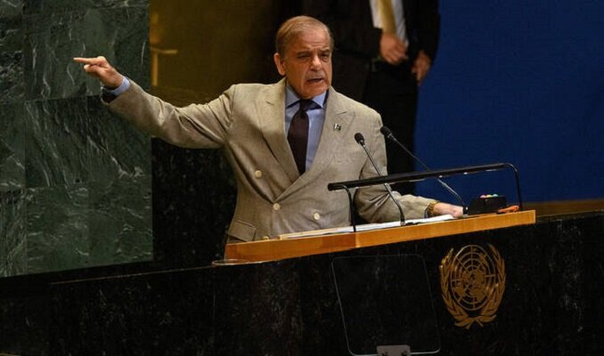 Pakistan PM Sharif calls for Gaza ceasefire