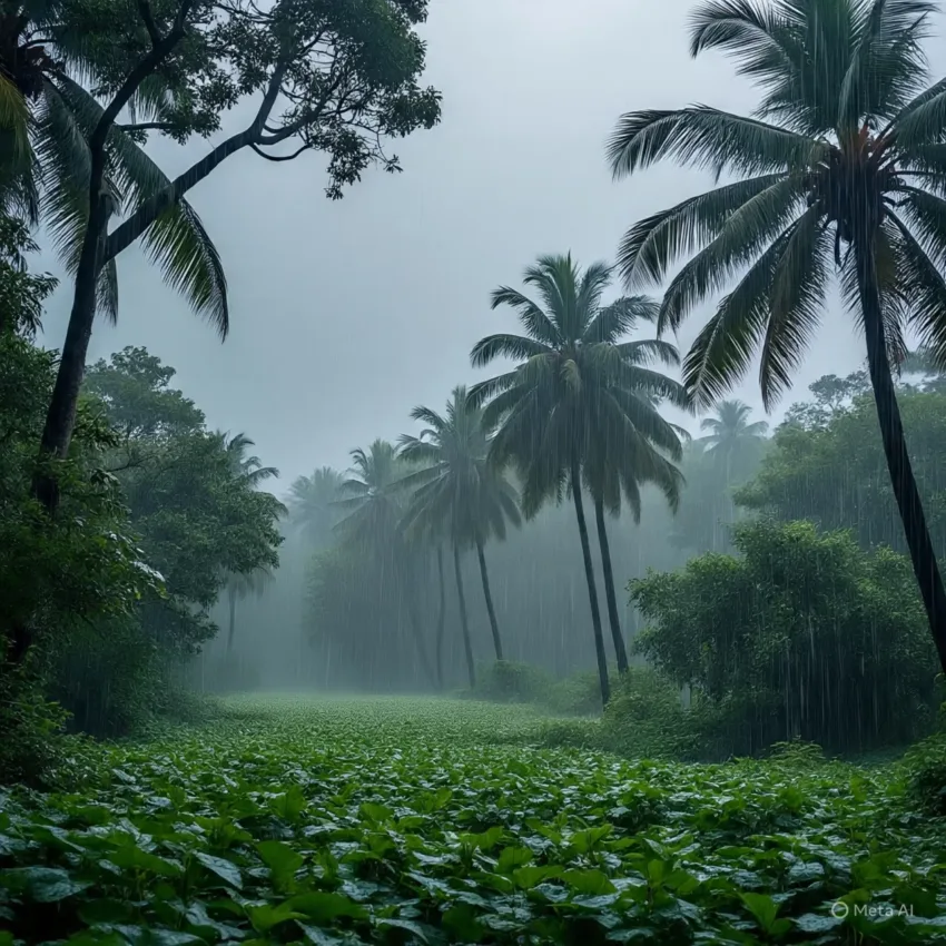 ശക്തമായ മഴ തുടരുന്നു : നാല് ജില്ലകളിൽ ഓറഞ്ച് അലർട്ട്; ഇടുക്കിയിൽ ഒരാൾ മരിച്ചു