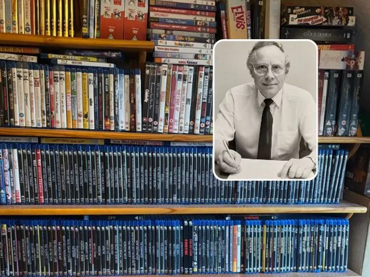 Midland film fan turned his home into unique 15,000-movie archive