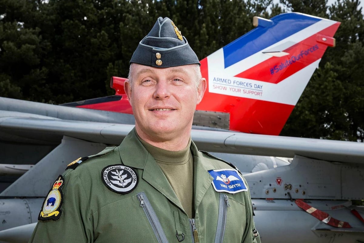 From Lurgan College to leader of the RAF: Fighter pilot Harv Smyth speaks to the News Letter about his career