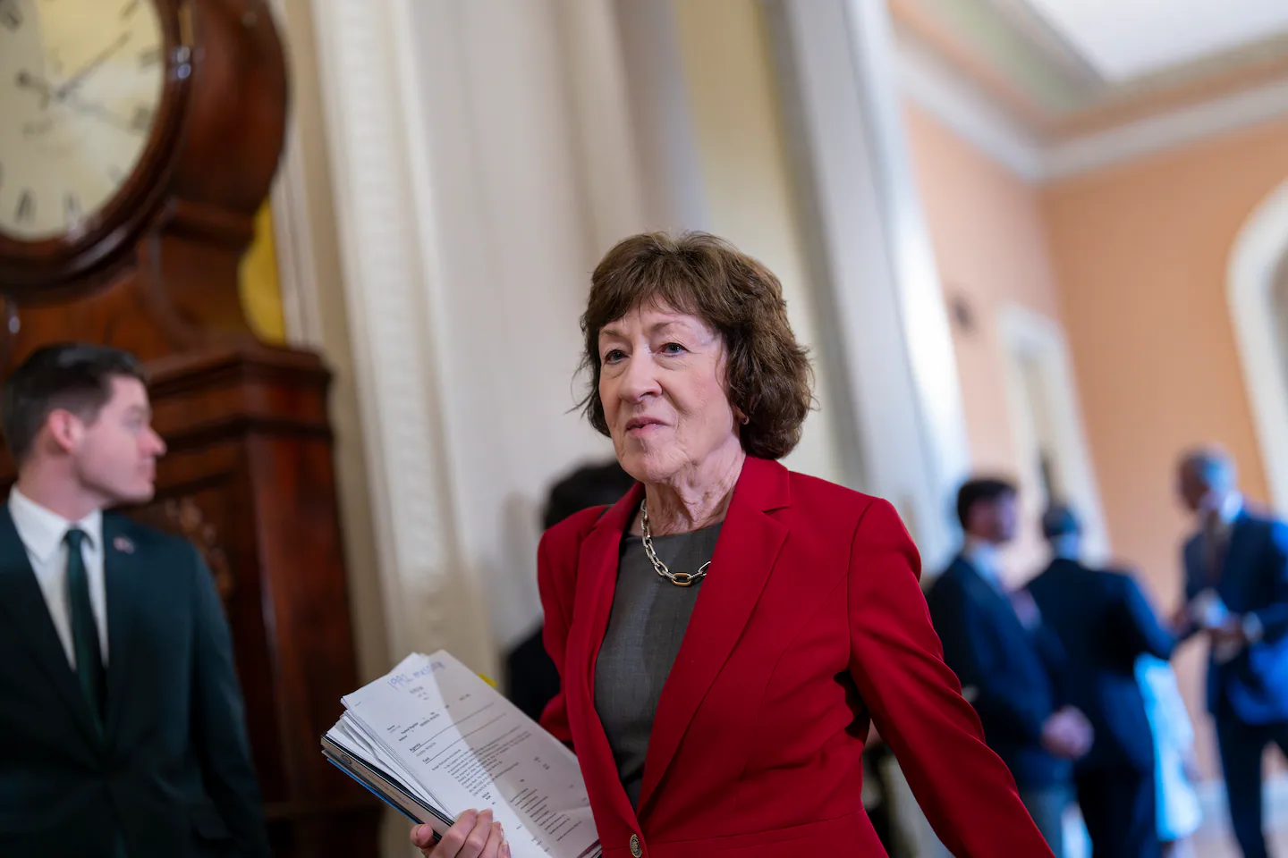 Susan Collins faces unusual challenges in funding role
