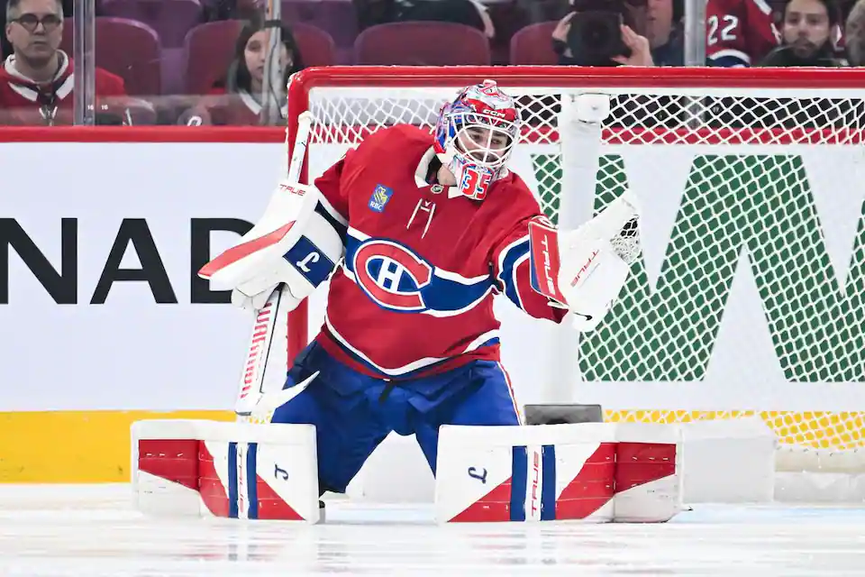 Samuel Montembeault s'en veut pour la défaite face aux Rangers: «Je prends le gros du blâme»