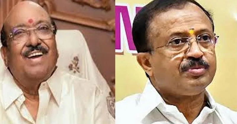 വെള്ളാപ്പള്ളി നടേശനുമായി കൂടിക്കാഴ്ച നടത്തി വി.മുരളീധരന്