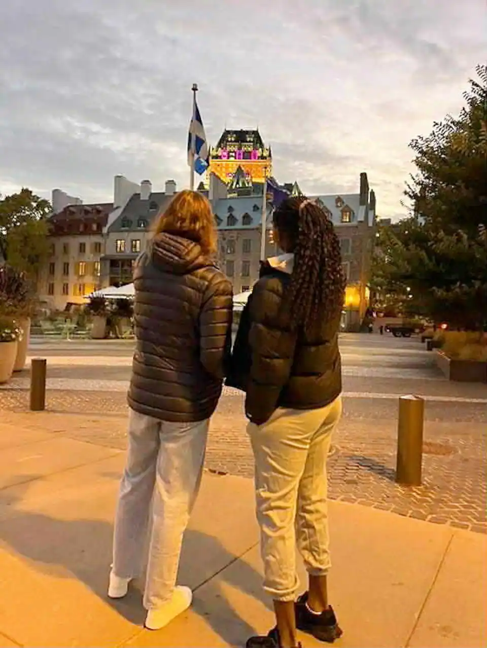 Deux Britanniques conquises par Québec: «Ça ne ressemblait en rien à un événement de cette catégorie»