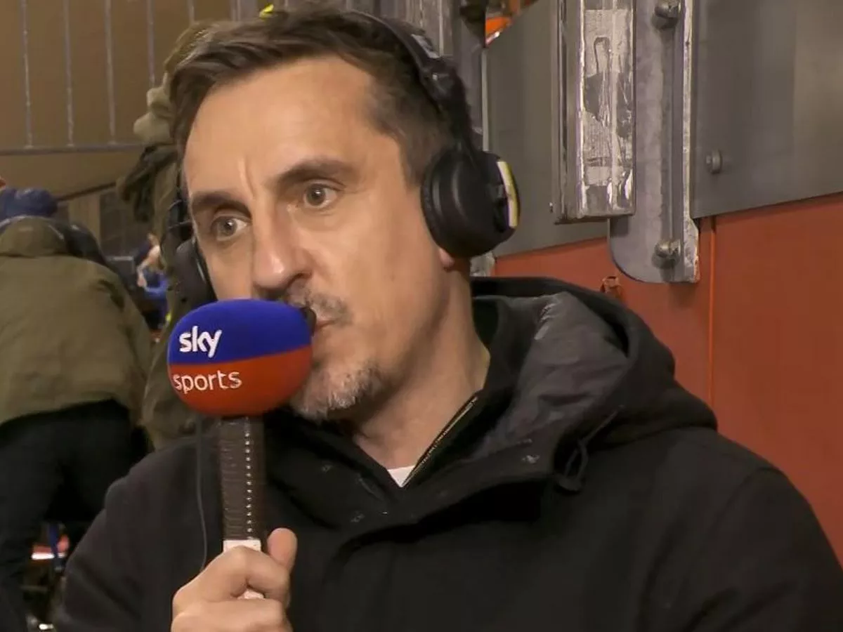 Gary Neville said he was 'unprofessional' at Liverpool vs Man Utd as he faces more backlash
