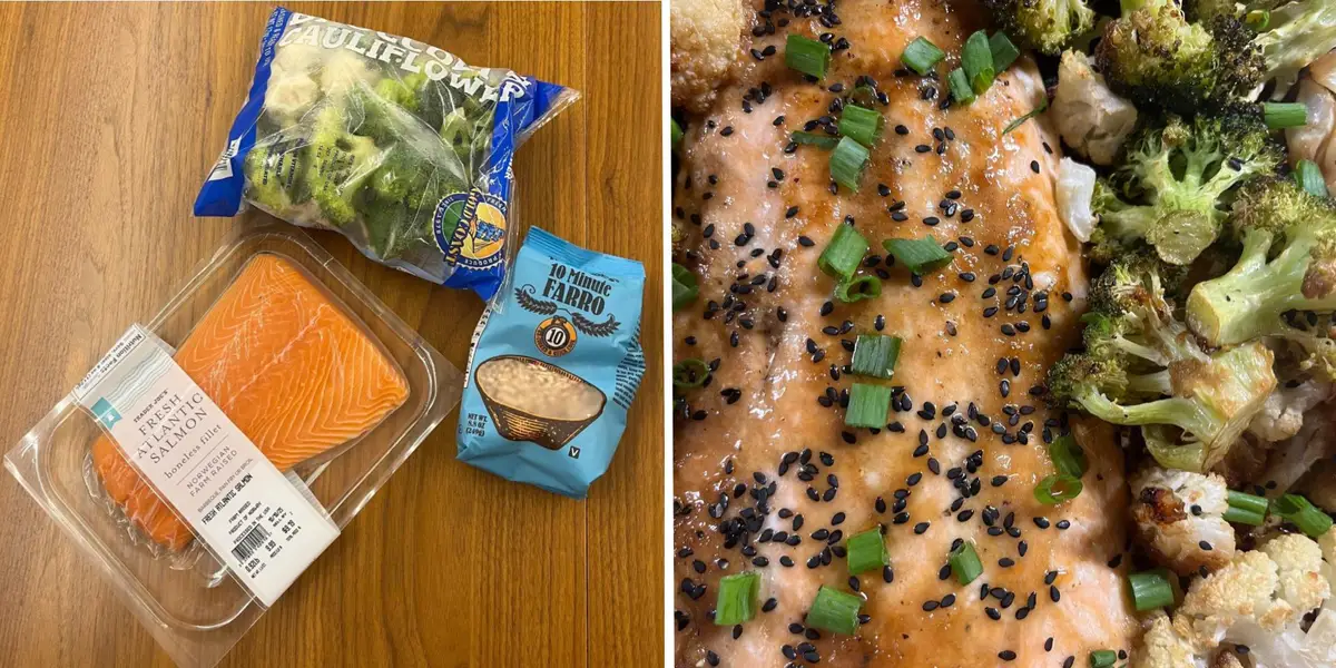 How to Make a High-Protein Trader Joe's Sheet-Pan Dinner