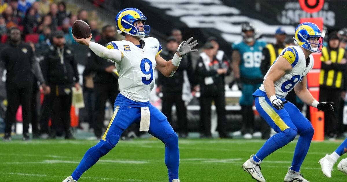 The Sports Report: Rams win in London, Chargers fall at home