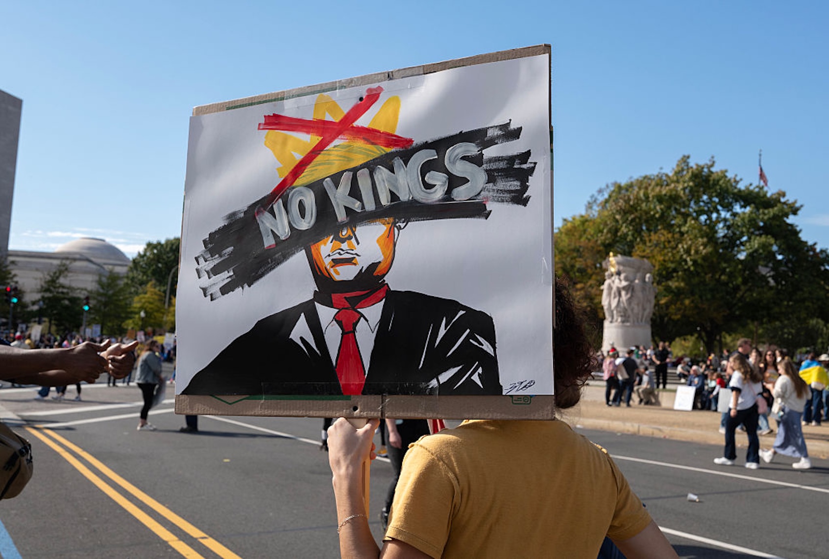 Massive “No Kings” protests short-circuit MAGA’s mockery