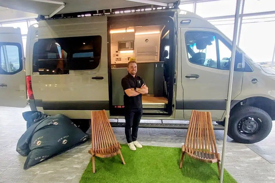 Cet ancien skieur se lance dans l’aventure des vans
