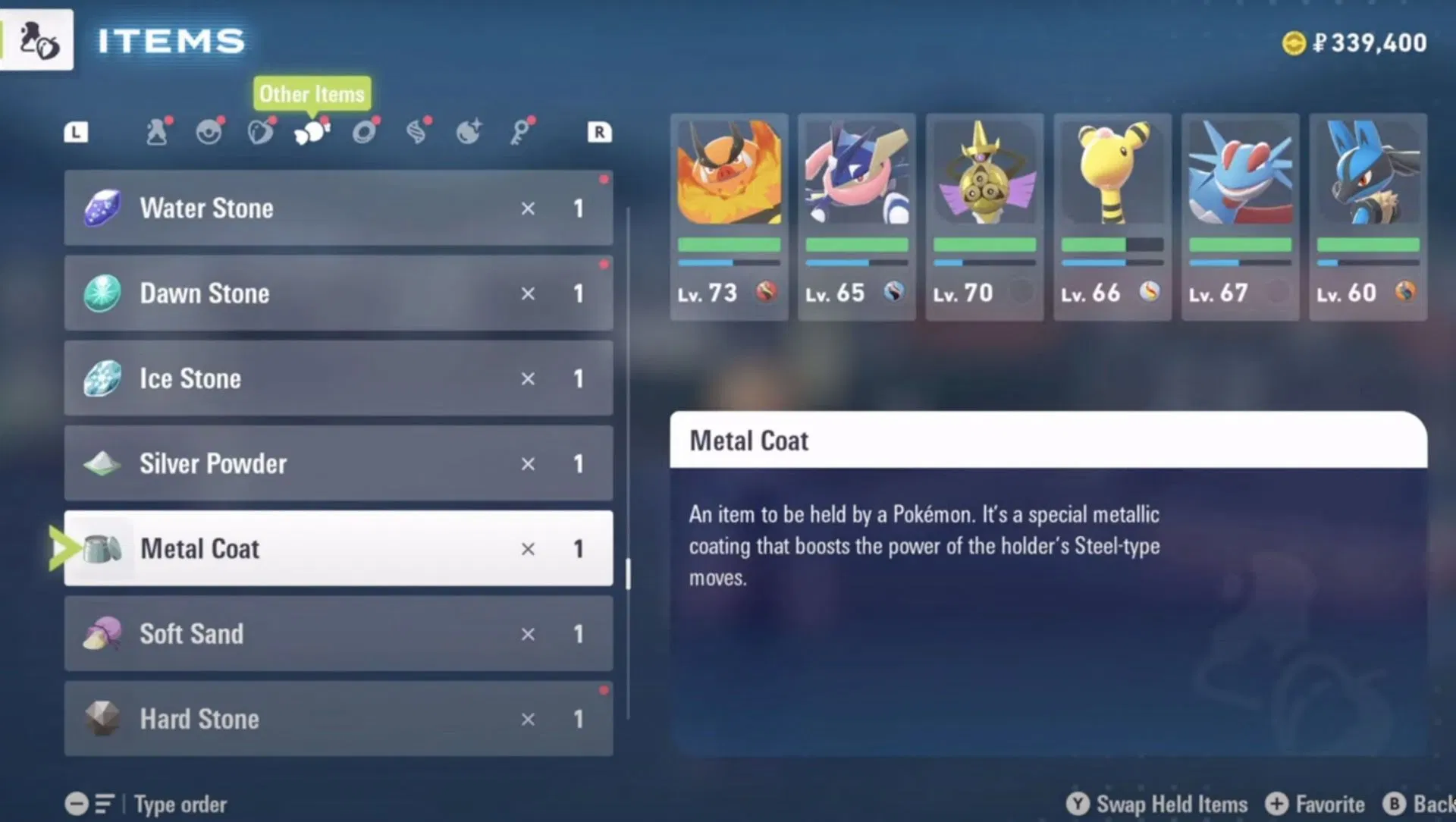 How to get Metal Coat in Pokemon Legends Z-A