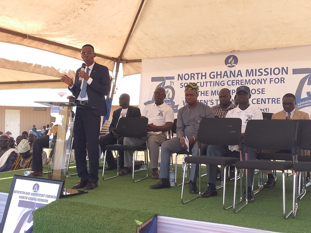 SDA Church breaks ground for multipurpose women’s training centre   