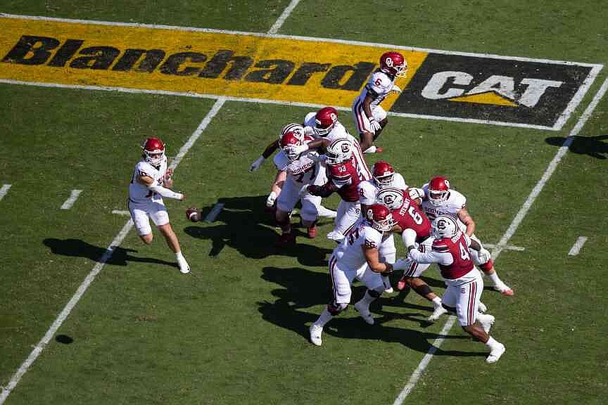 Arkansas was among first to add increasingly popular on-field cooperate logos