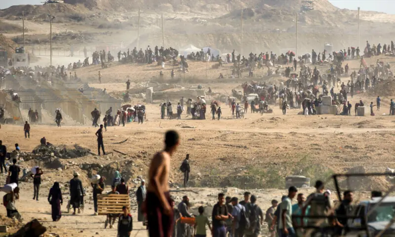 Civil defence says 50 killed in Gaza as Netanyahu vows to ‘finish job’ against Hamas