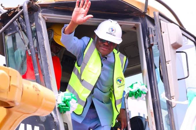 Wike Begins Construction Of 4 Roads To Service Renewed Hope Estate Karsana