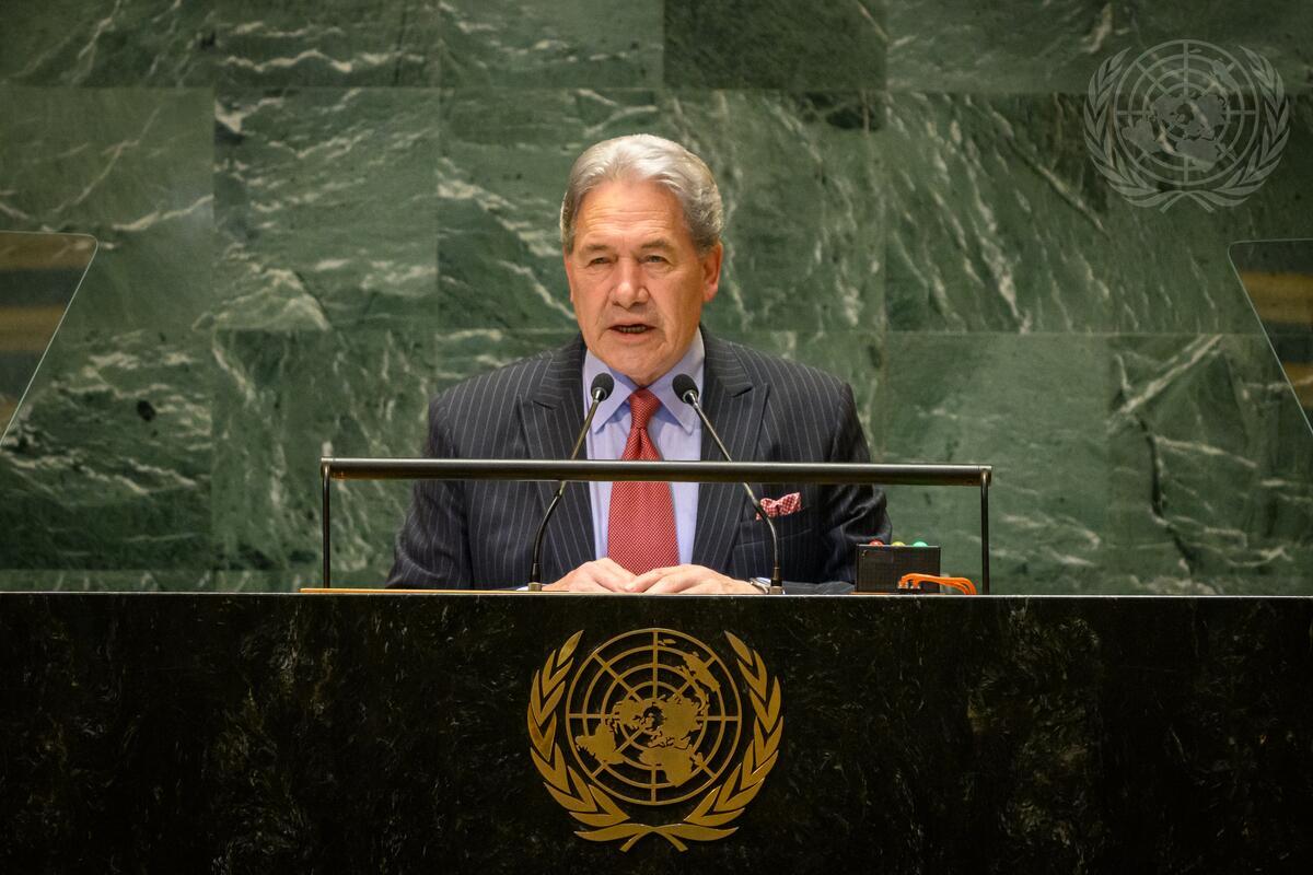 Govt will not yet recognise Palestine, Peters tells UN