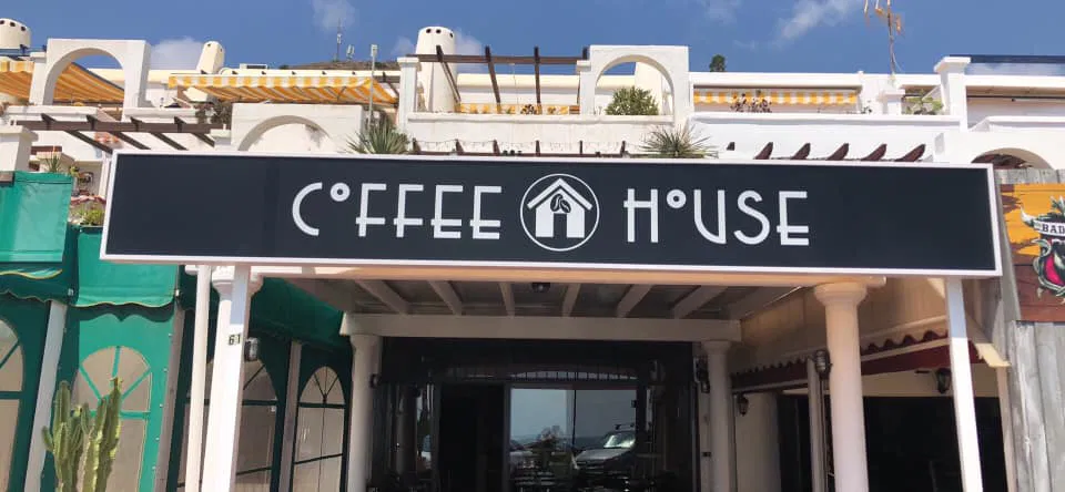 Coffee House Mojacar offers scenic meals and homemade treats