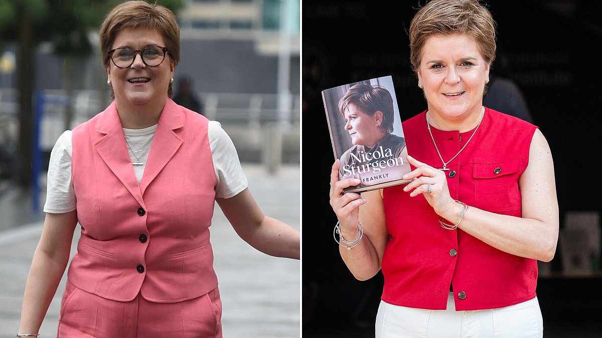 Nicola Sturgeon spent more than £6,000 on new clothes and 'styling' during memoir promo