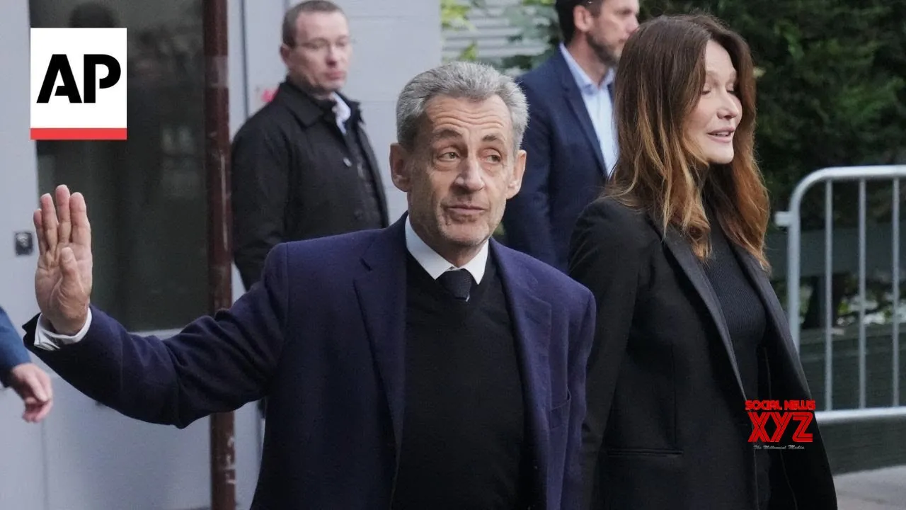 Former French President Nicolas Sarkozy begins five-year prison sentence (Video)