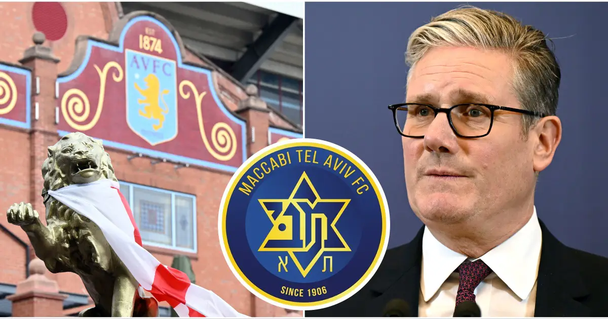 UK Government Statement as Maccabi Tel Aviv Decline Aston Villa Tickets