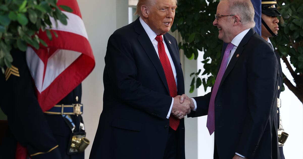 Trump signs agreement on critical minerals with Australia
