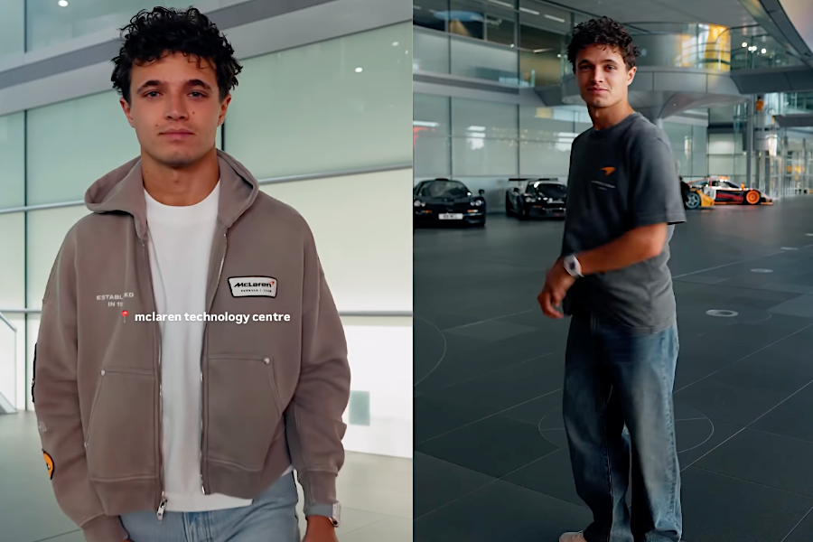 Lando Norris McLaren F1 Abercrombie & Fitch Collection: Shop Online