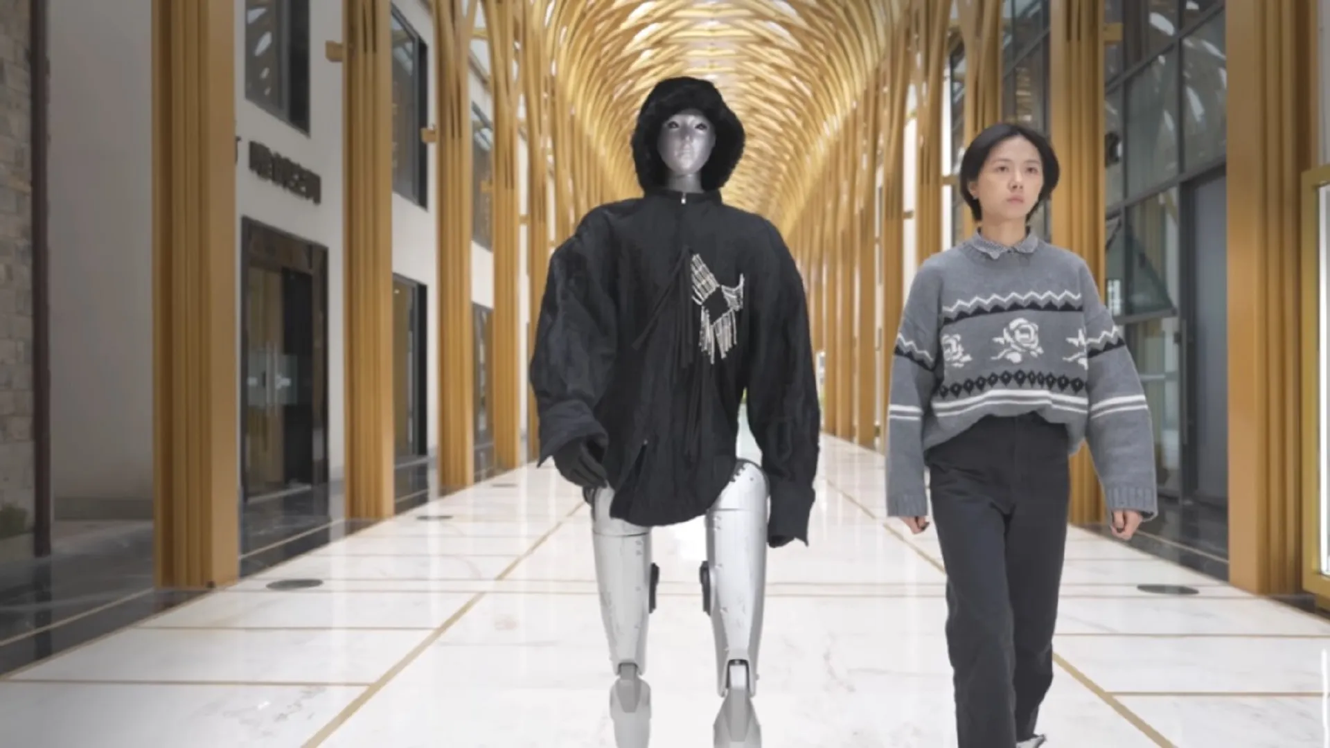 China's humanoid robot boasts dance and kickboxing skills