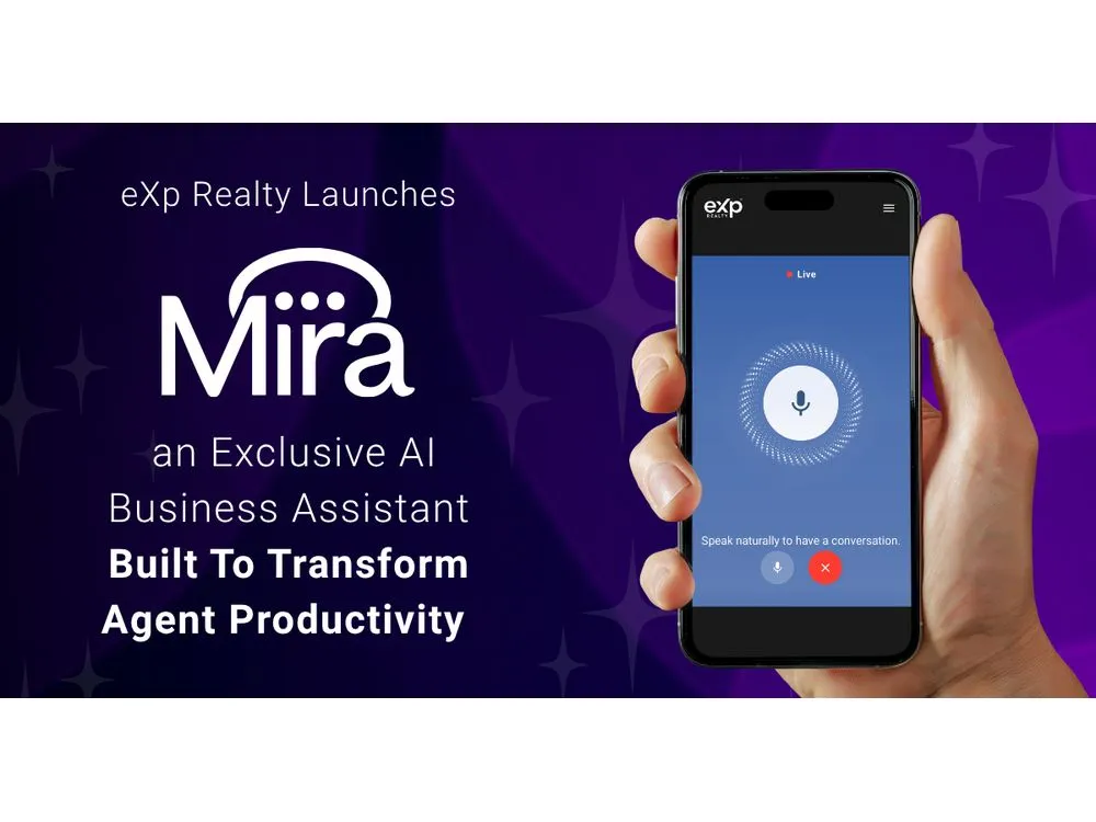 eXp Realty Launches Mira, an Exclusive AI Business Assistant Built To Transform Agent Productivity
