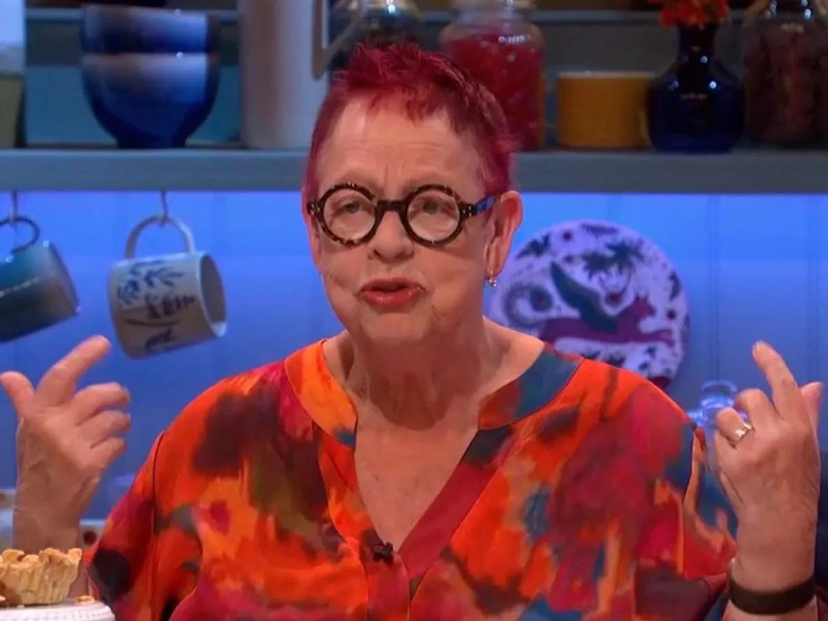 Bake Off Extra Slice's Jo Brand left speechless at Prue Leith's feedback