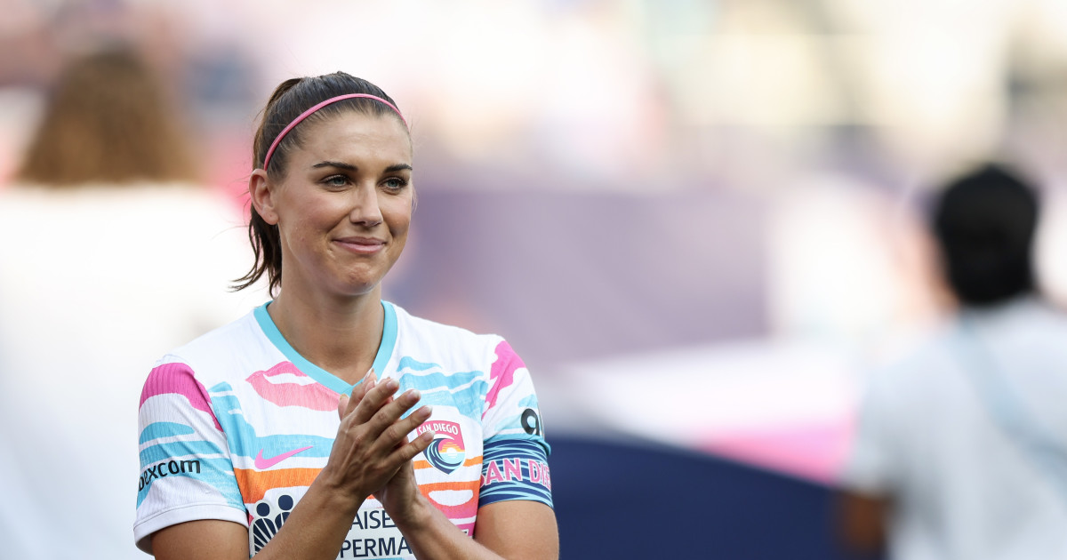 Alex Morgan’s Former Team Reveals Good News on Monday