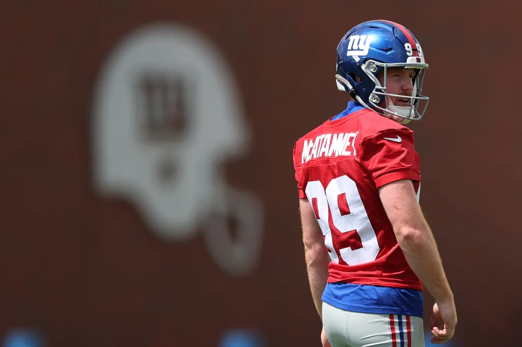 Giants evaluating kicking situation after Jude McAtamney's missed XPs