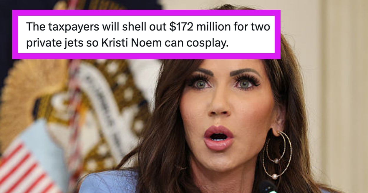 Kristi Noem Reported Private Jets Backlash