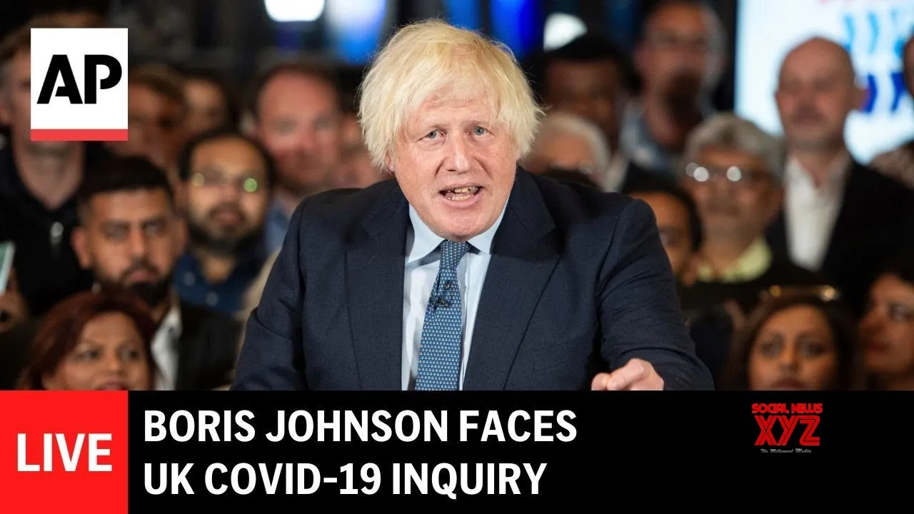LIVE: Former PM Boris Johnson faces UK COVID-19 Inquiry (Video)