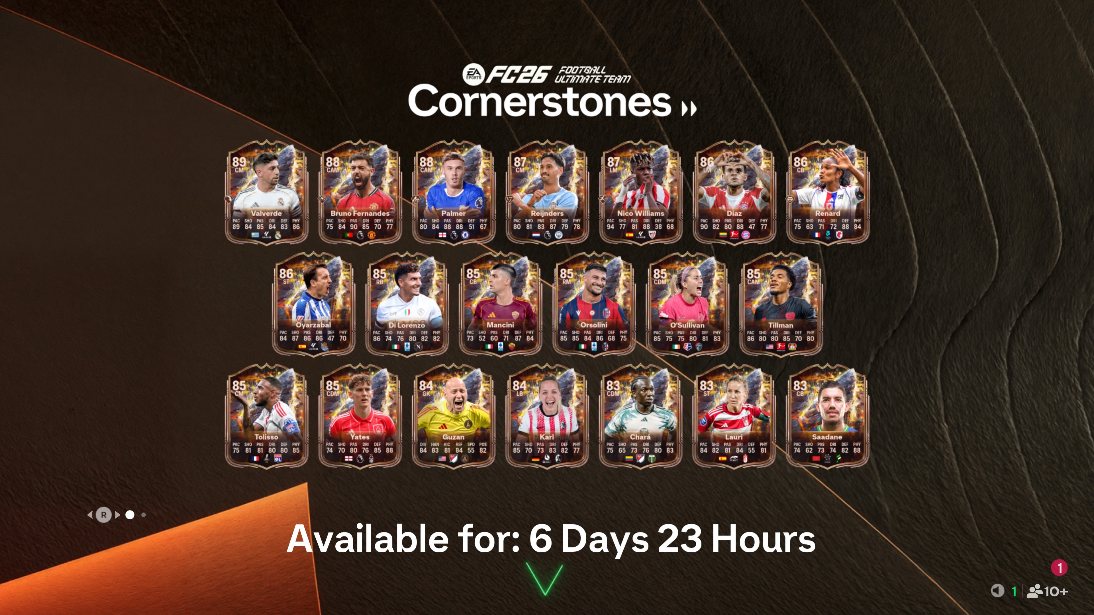 FC 26 Cornerstones guide adds Zubimendi SBC and Arnau Martinez objectives