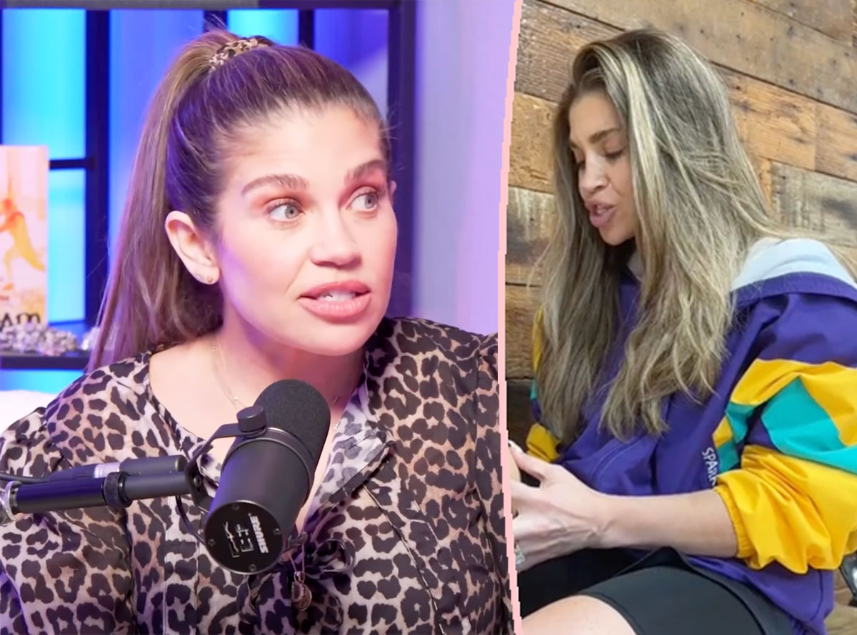 Danielle Fishel Shows Off NASTY Dancing With The Stars Injury!
